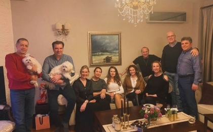 Tufan Süslüer ve eşi Okşan'ın evlerinde Atlas Ocakbaşı grubu buluşması gerçekleşti.