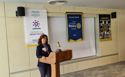 2022-2023 Dönemi İlk Toplantımızda Metro Bethesta Rotary Kulübünden Tolga Vural’ ı Ağırladık