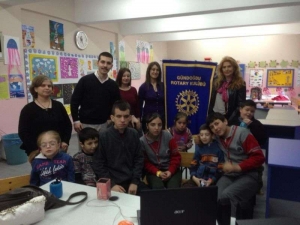 GÜNDOĞDU ROTARY KUKÜBÜNDEN İZKENT TOPLUM BİRLİĞİ’NDE “ÖZEL EĞİTİM SINIFI” ZİYARETİ: 04.04.2013